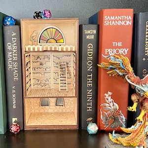 The Tower: Book Nook and Miniature Display