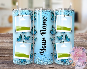 Butterfly Collage 20oz Tumbler *Option to Personalize*