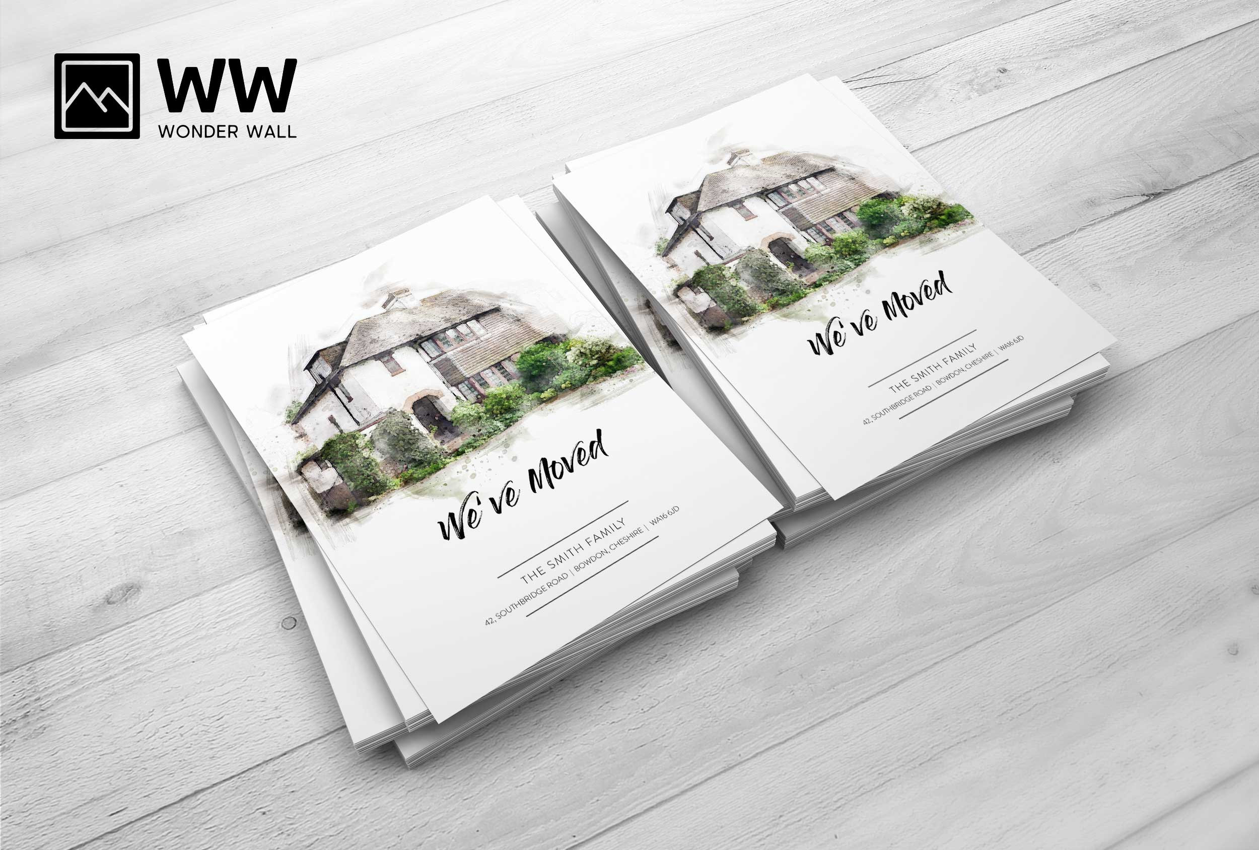 Moving Announcement New Home Card Custom New Address Card Etsy UK