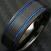 Thin Blue Line Ring | Police Tungsten Men's Women's Wedding Size 5-15 ...