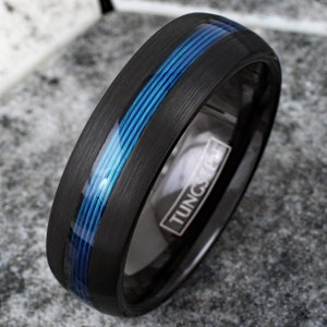 Mens police wedding bands best sale
