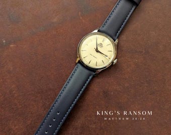 Men's Sailcloth Watch Strap, Quick Release Watch Band, Waterproof, 20mm, 22mm, Dive Watch, Field Watch, Custom Engraved Gift for Men