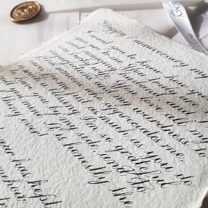 Regalo de carta de amor de caligrafía, regalo de marido, regalo de esposa, regalo de matrimonio, regalo de boda, regalo de amistad, regalo de hermana, regalo de Eid Mubarak