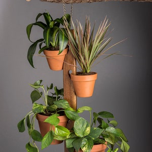 4 Pot Hanging Plant Holder image 3