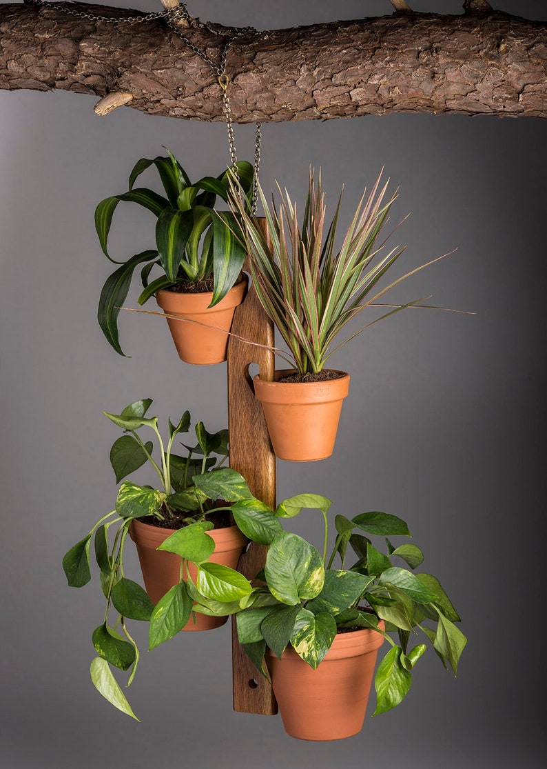 4 Pot Hanging Plant Holder image 3