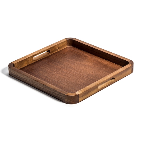 Square Wood Charcuterie/Serving Tray
