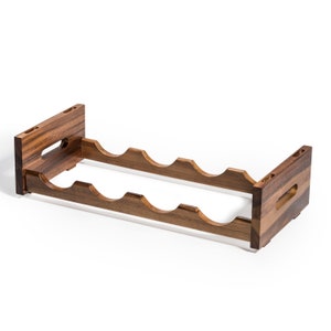 4 Bottle Stackable Wine Rack