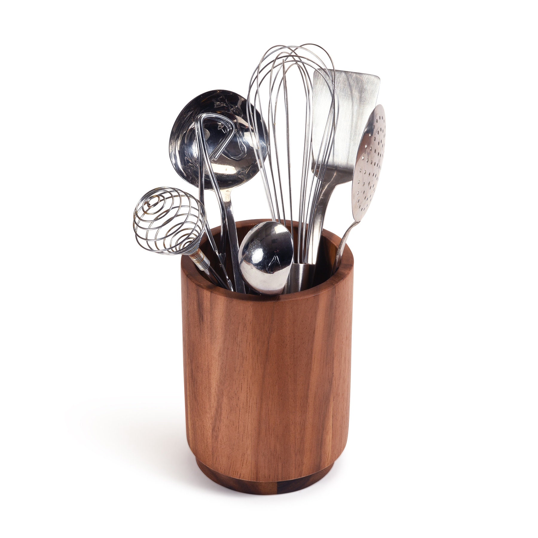 The Pioneer Woman Spring Bouquet 4-Section Acacia Wood Utensil