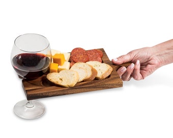 Charcuterie / Wine Glass Holder Interlocking Board