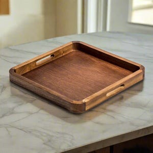 Square Wood Charcuterie/Serving Tray