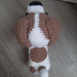 Cute Jack Russell Dog Amigurumi Crochet Pattern PDF tutorial with step by step photos and pictures image 7