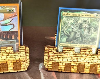 Command Tower: Baltic Birch MTG Commander Card Holder