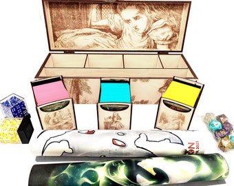 Alice in Wonderland Commander Deck Chest: EDH Card Storage
