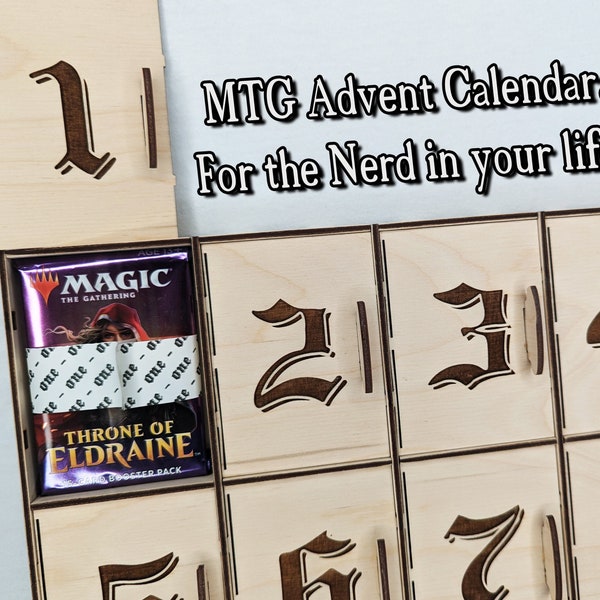 MTG Advent Calendar - A new surprise every day! Multiple options including Collectors packs and Secret Lairs! Perfect Christmas gift!