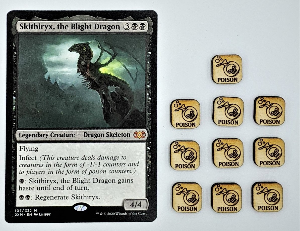 Bubbling Vial Poison Counters - Compatible With Magic the Gathering | Infect | "oh I See You Have 100 Health but Wow You Look Sick." - Etsy Bubbling Vial Poison Counters - Compatible With Magic the Gathering | Infect | "oh I See You Have 100 Health but Wow You Look Sick." - Etsy
