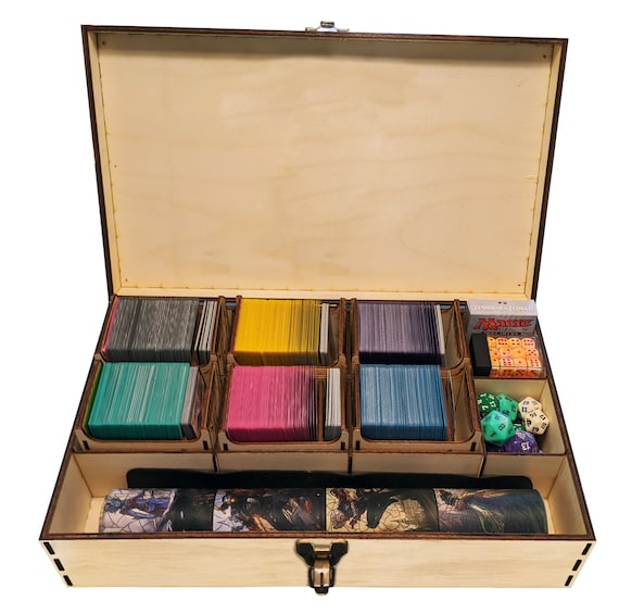 Ultimate Commander Deck Box Au Naturale Fits SIX EDH Decks Etsy