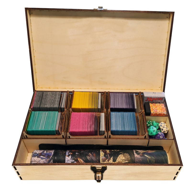 Ultimate Commander Deck Box Au Naturale Fits SIX EDH Decks Etsy