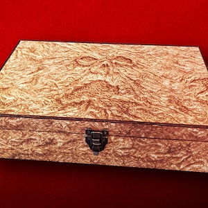 Ultimate Commander Deck Box - Necronomicon Theme! Fits SIX EDH Decks, Playmat, and more!  | MTG | Card Storage Box | Undead | Evil Dead