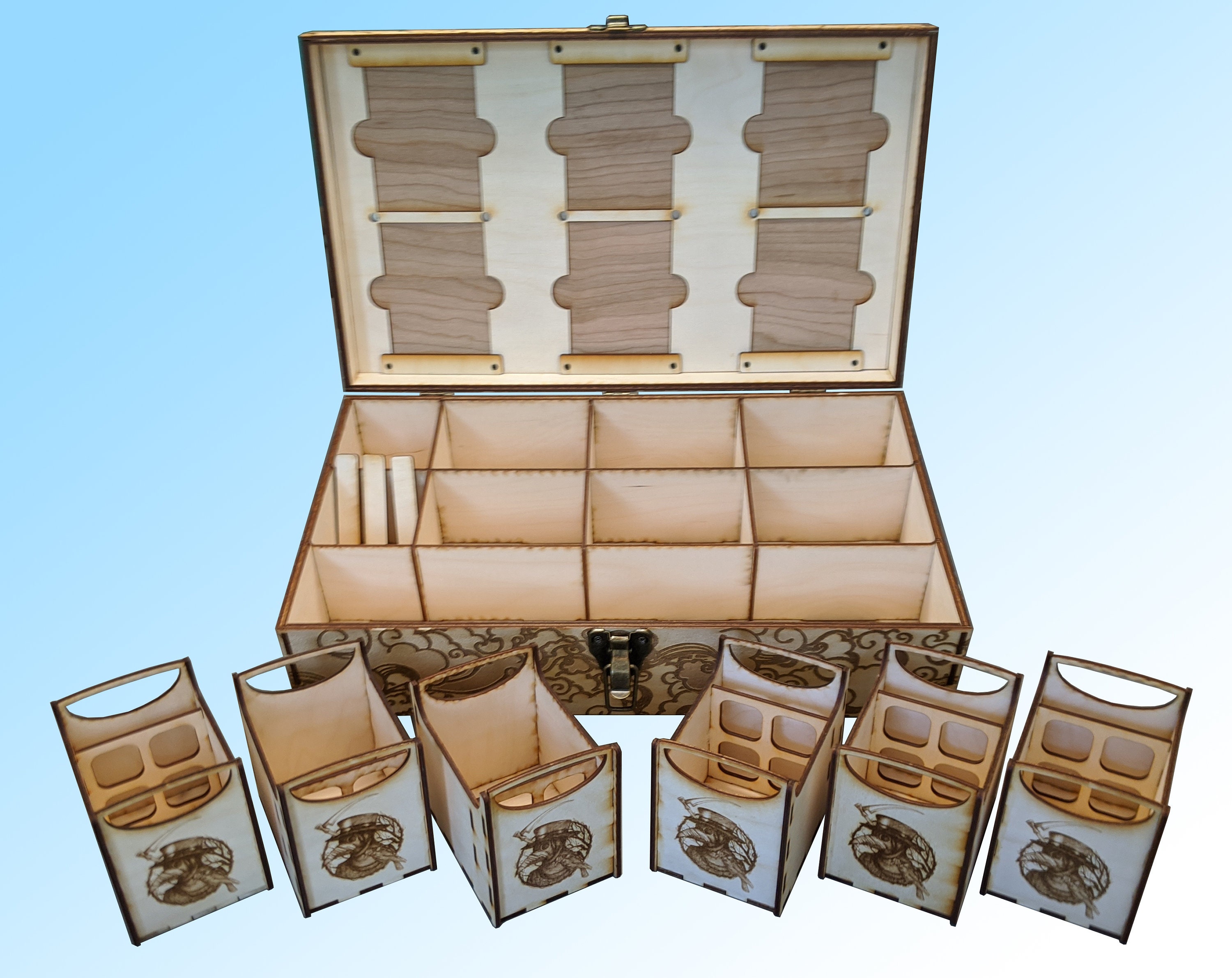 Ultimate Commander Deck Box Commander Holder Fits Etsy