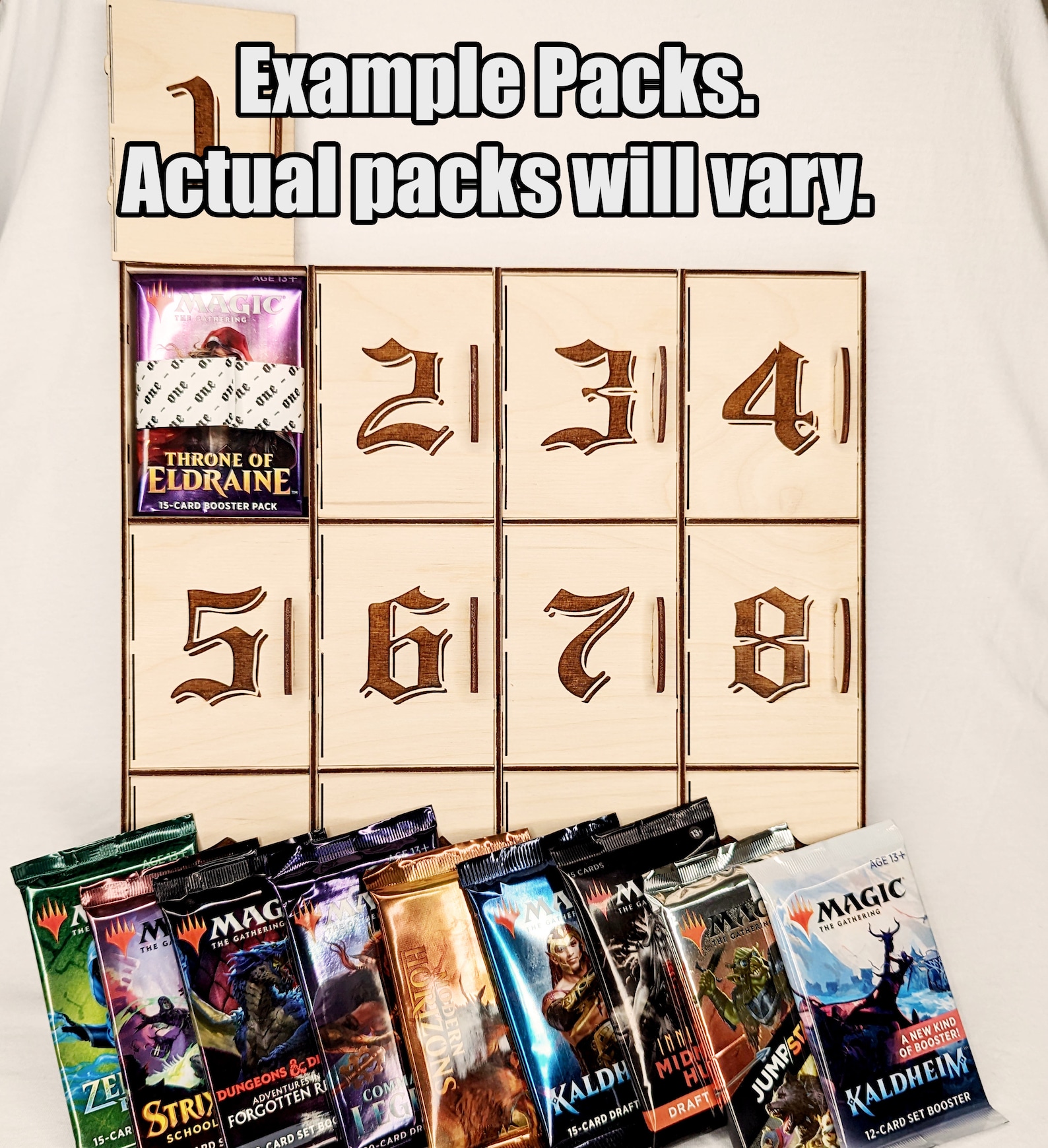 MTG Advent Calendar A New Surprise Every Day Multiple Etsy