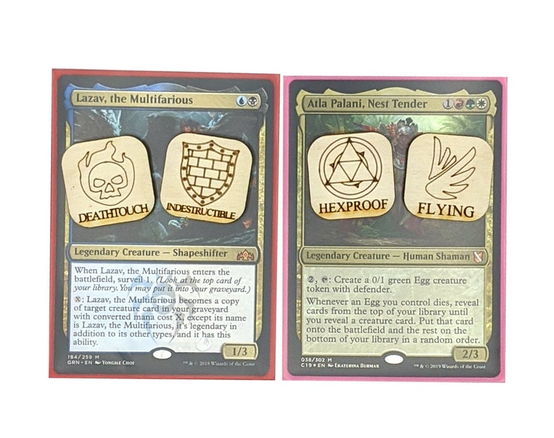 Magic the Gathering Keyword Counters ALL 11 Laser Engraved Etsy