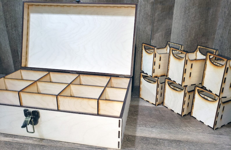 Ultimate Commander Deck Box Au Naturale Fits SIX EDH Decks Etsy