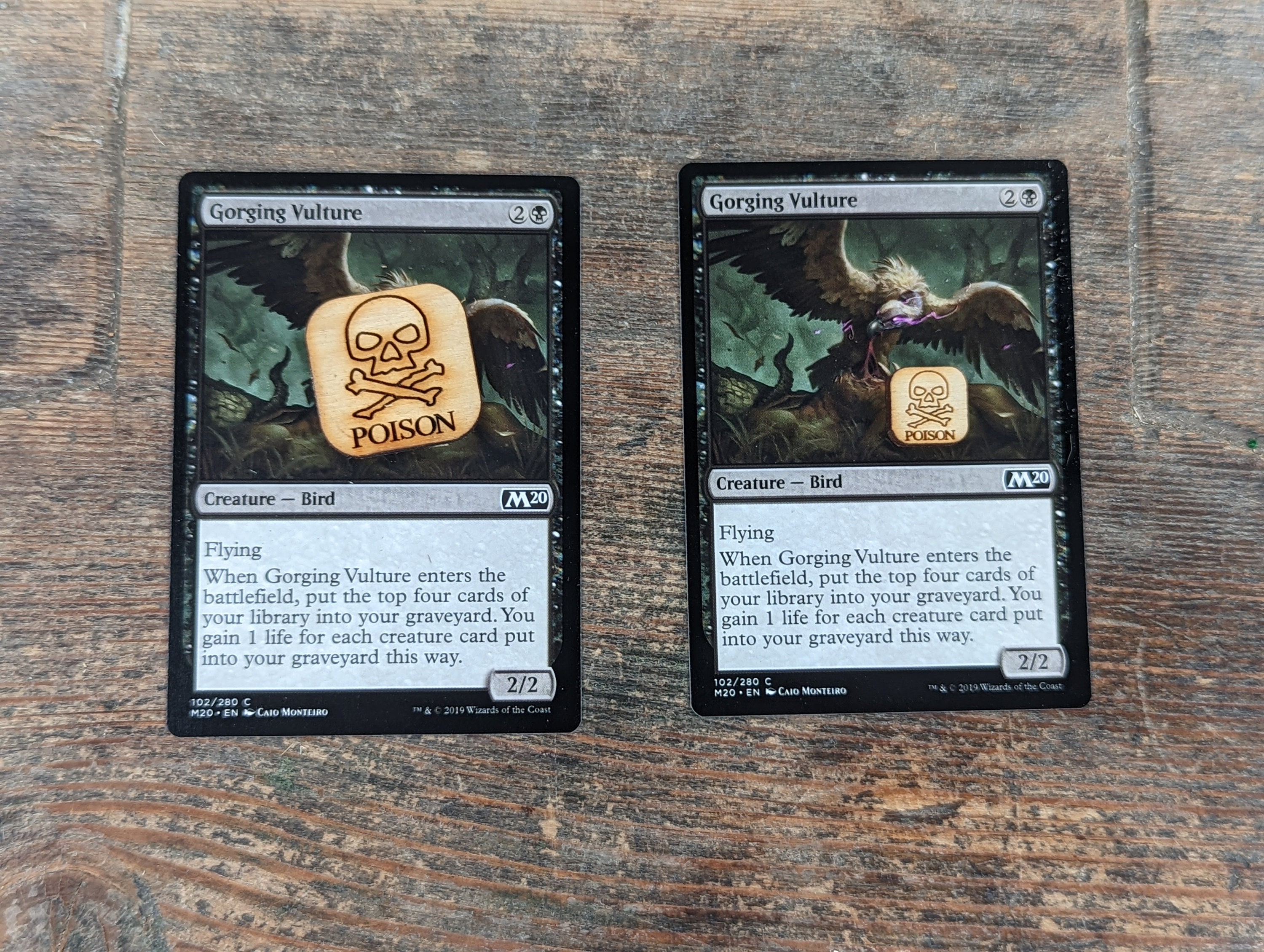 ジョリー ロジャー毒カウンター - マジック ザ ギャザリングと互換性