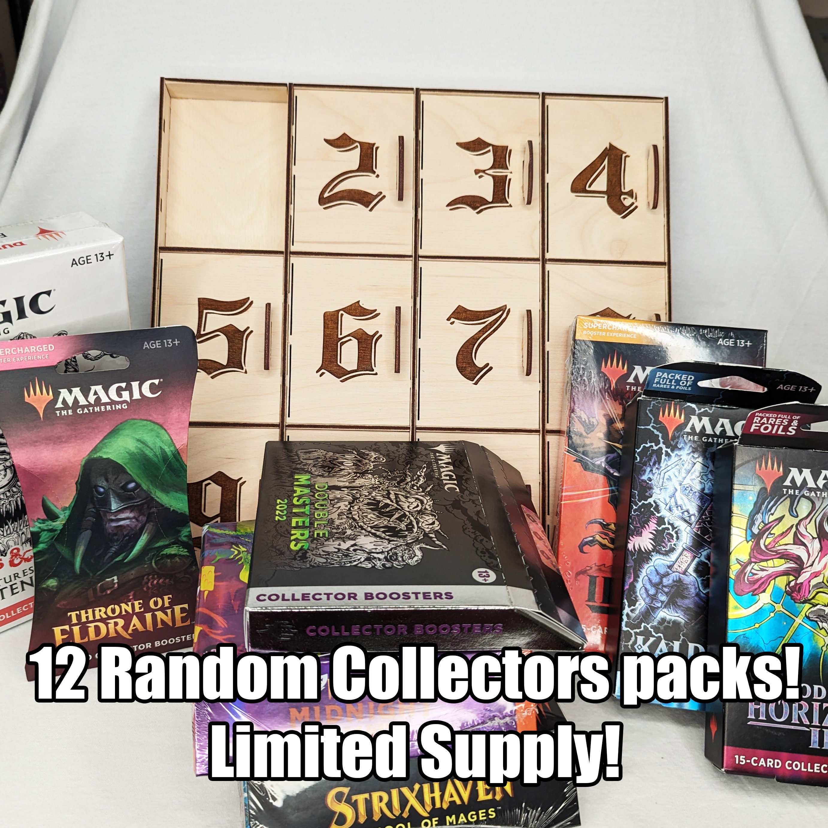 MTG Advent Calendar: 12 Days of Booster Packs - Etsy