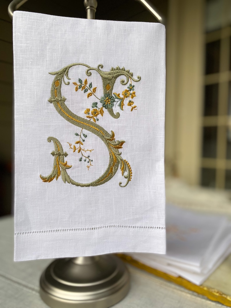 JkafieStudio Linen Guest Towels and Napkins
