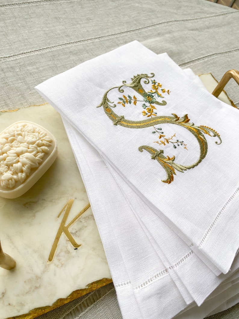 JkafieStudio Linen Guest Towels and Napkins - Thumbnail 2