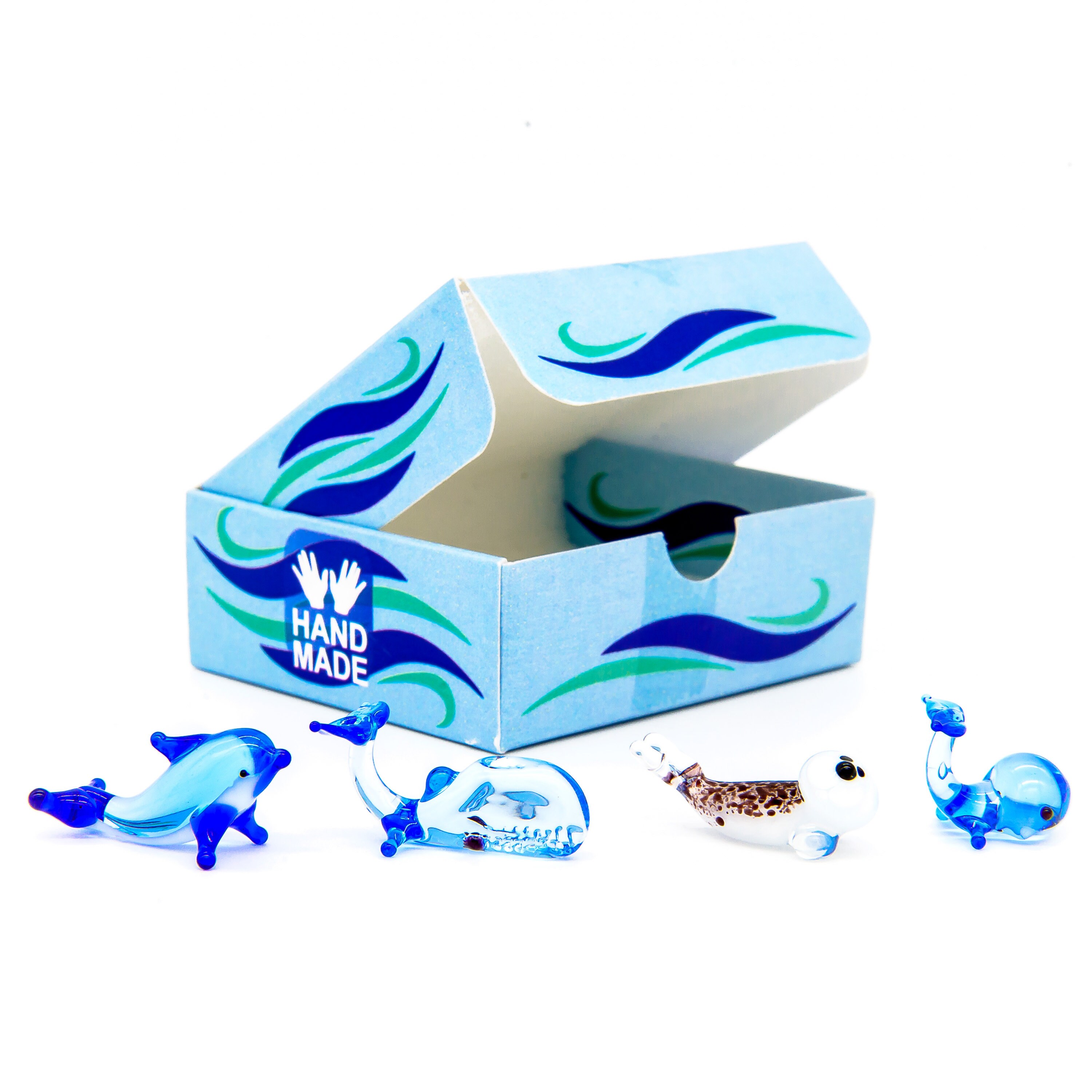 Glass Сrayfish Animal Figurine Handmade Hand Blown Art Glass Sea 3.4" Glass Сrayfish Animal Figurine Handmade Hand Blown Art Glass Sea 3.4"