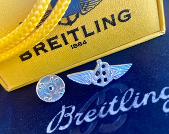 BREITLING F14-S Tie Tack/ Lapel pin, sterling Silver 925