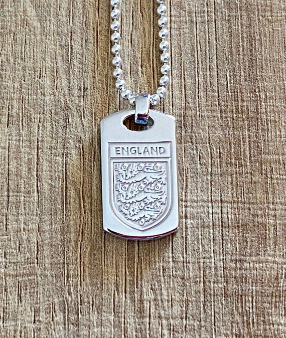 Sterling Silver Number 2-Piece Football Dogtag Pendant Sterling Silver Number 2-Piece Football Dogtag Pendant