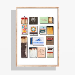 Austin, Texas Matchbook | Matchbox Wall Decor Instant Download | Austin Digital Print | Austin Popular Locations
