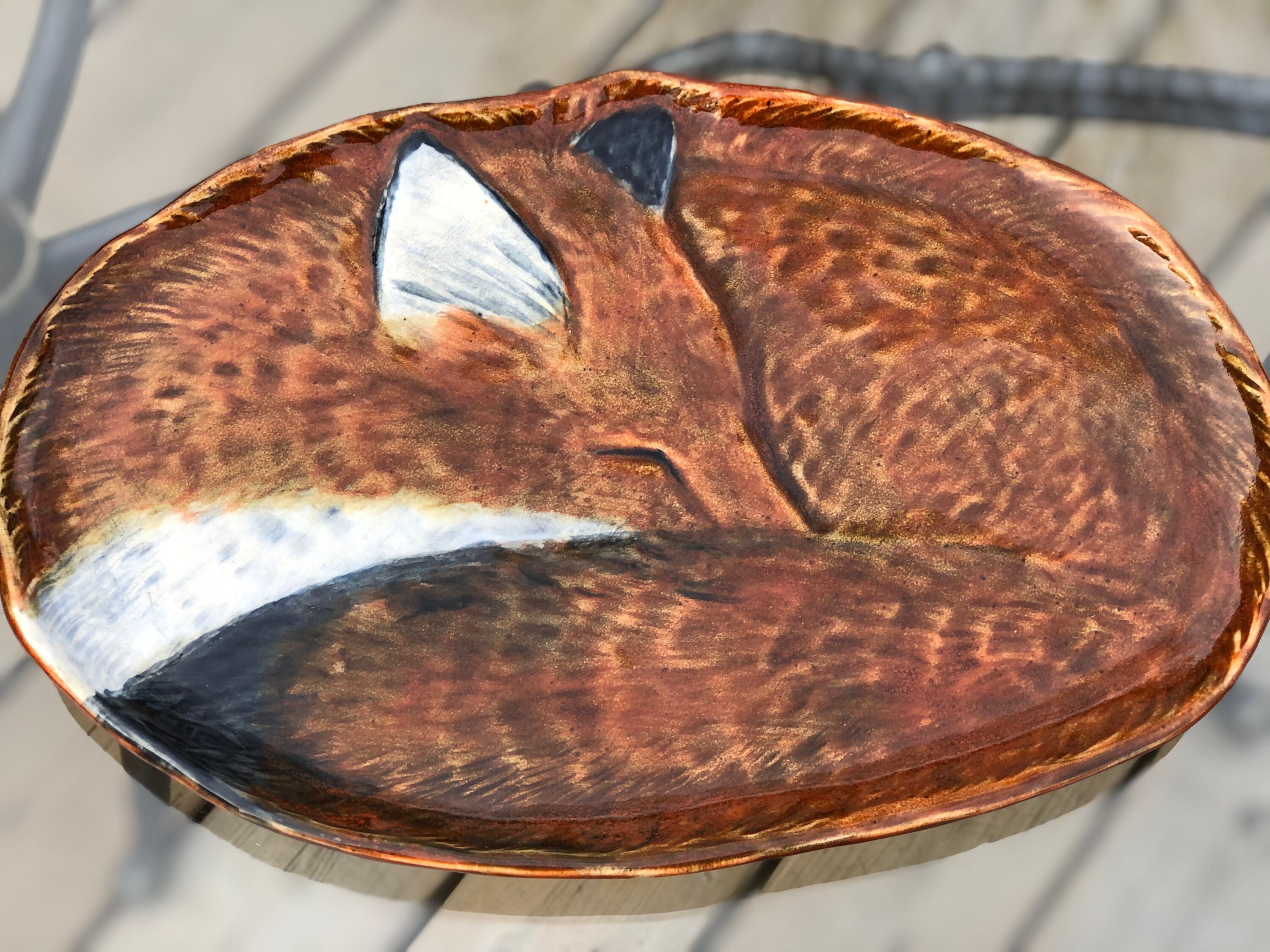 Placas de Zorro Rojo de 4 12 Construidas a mano | Etsy