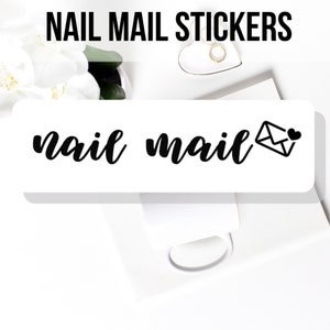 Color Street Nail Mail Stickers for Packaging and Mailing | Etsy