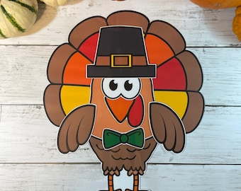 Build A Turkey Potato Mr. & Mrs. | Thanksgiving Potato Head and Accessories Dress Up Paper Doll |  DIGITAL DOWNLOAD