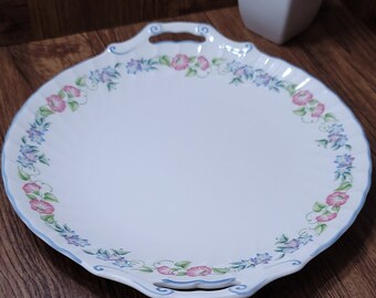 VTG - Royal Worcester - English Garden (blue) - Fine Bone China