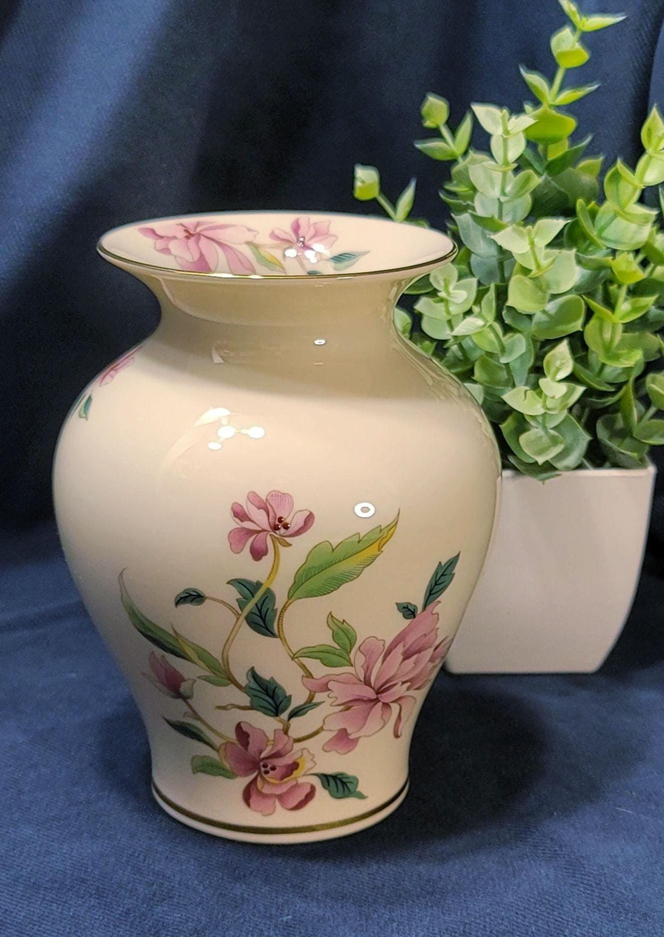 VTG - レノックス ボーンチャイナ - バリントン コレクション - 花と金 