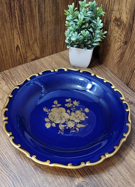 VTG - Schumann Arzberg - Bavaria - Echt Cobalt - Blue and Gold