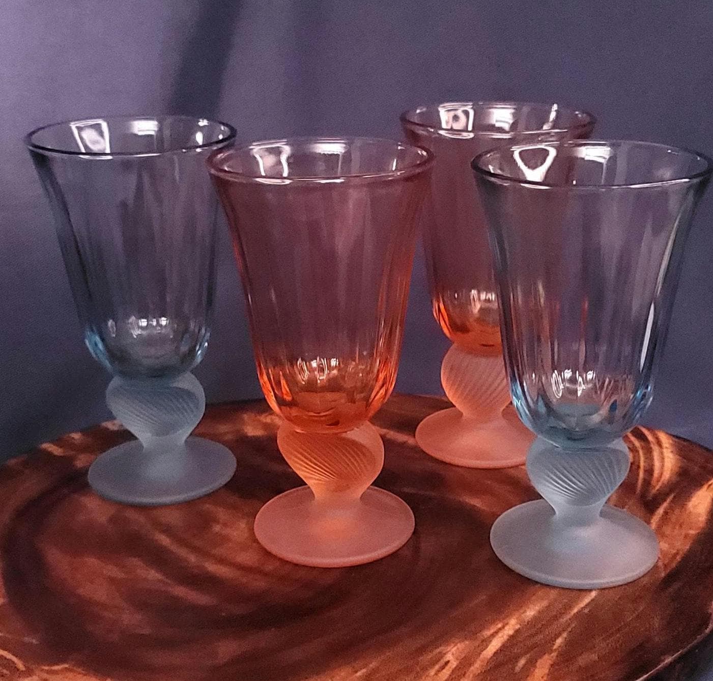 1980s Pink Glassware - Etsy