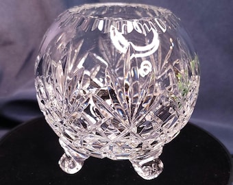 アンティーク クランベリー レッド ピンク 花瓶 ローズボウル カット