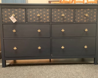hemnes black dresser IKEA HEMNES 3-drawer dresser, black-brown, 42 1/2x37 3/4
