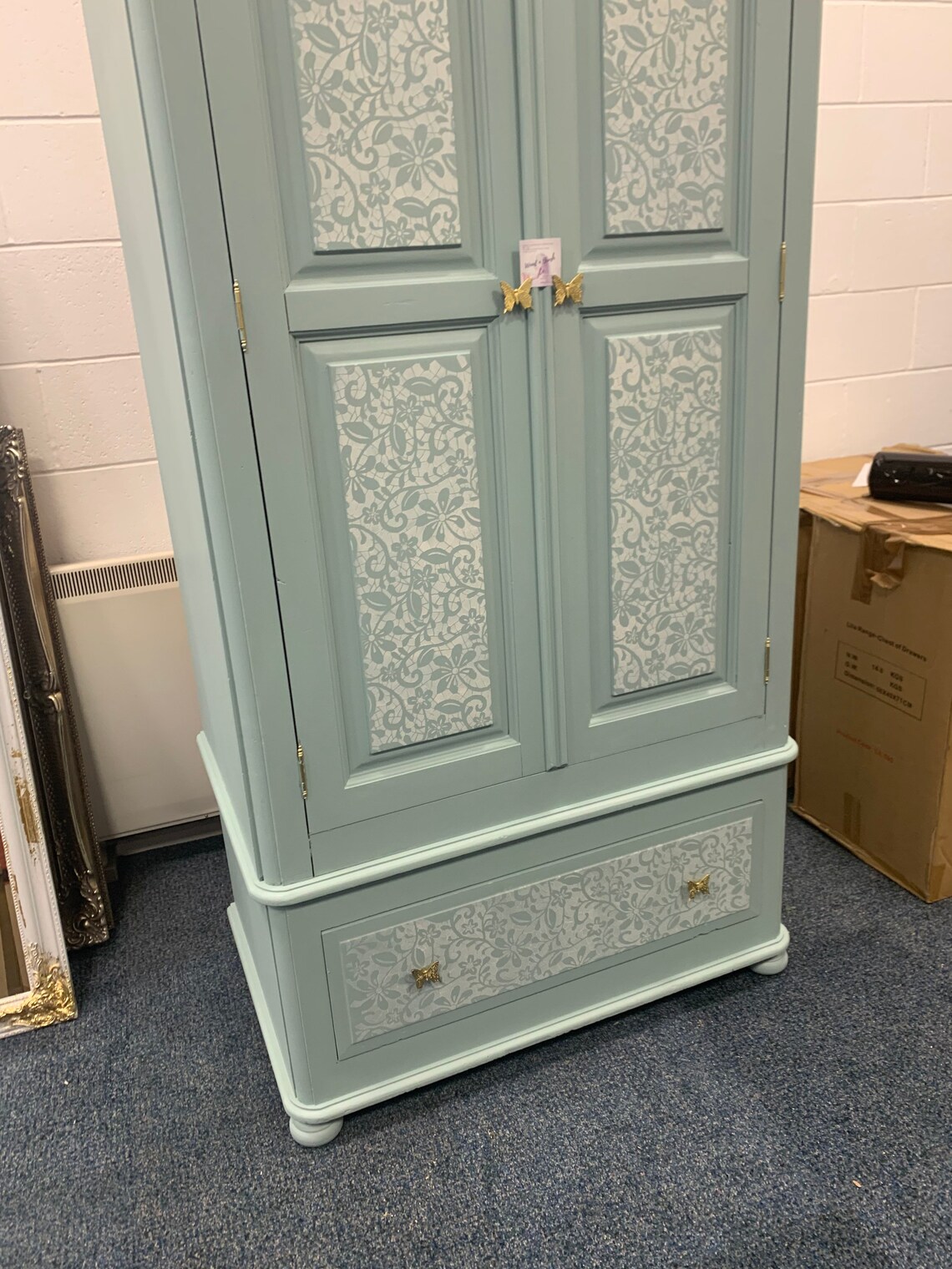 Choose your Colour Bespoke Designed Painted Wardrobe Etsy