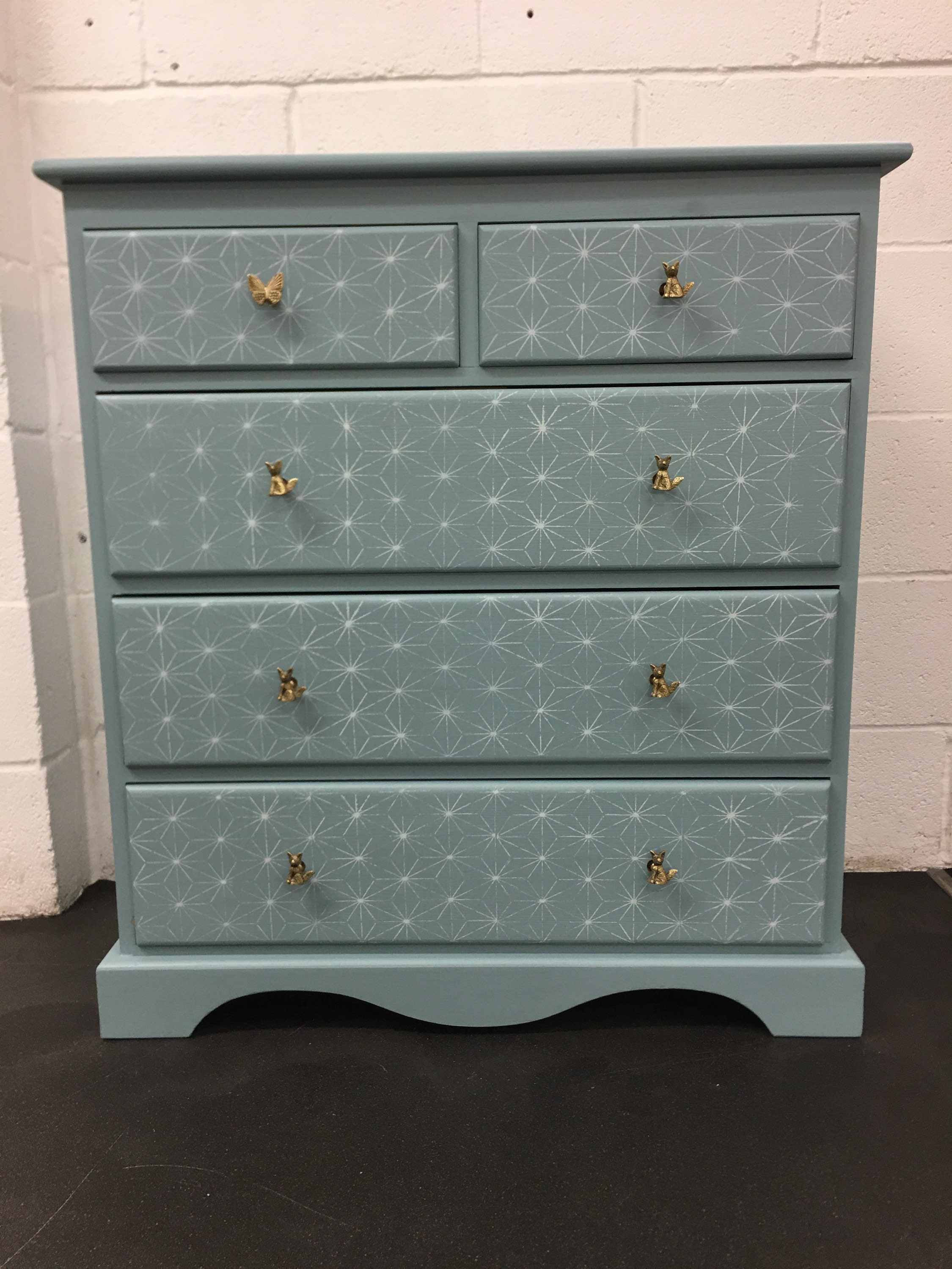 Bespoke Beautiful Chest of Drawers Sterling Grey with Etsy