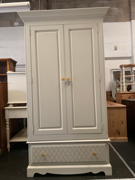 Shabby chic single wardrobe outlet