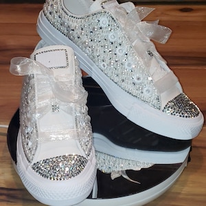 Custom Bling and Pearl Converse
