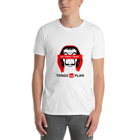 La Casa De Papel Tshirt Salvador Dali Mask Unisexmoney Heistseries Netflix Tv Show La Casa Di Carta Money Heist Shirt Gift For