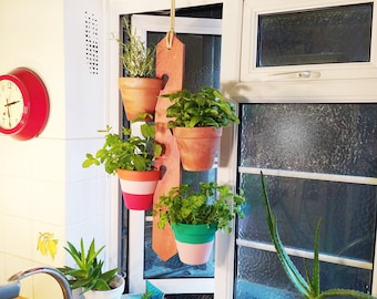 PotNotch Wooden Plant Pot Hanger