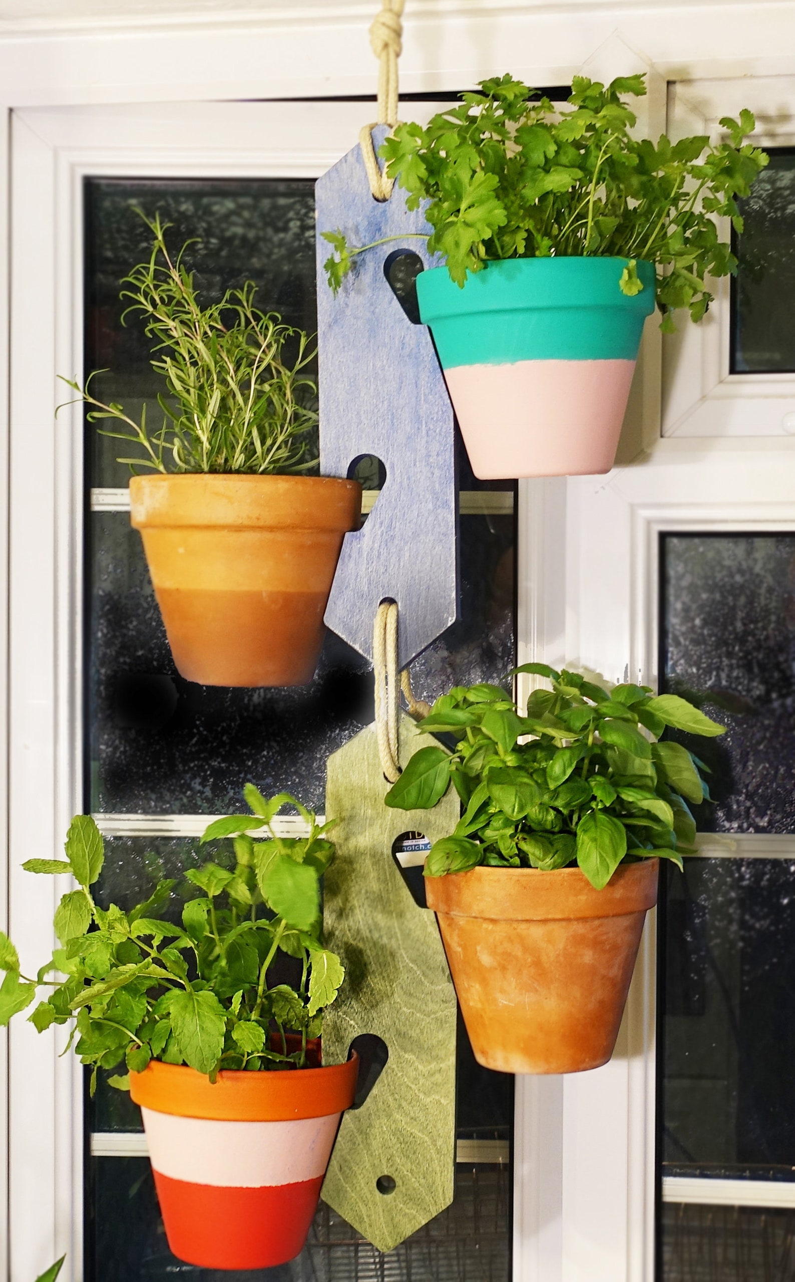 Potnotch Wooden Plant Pot Hanger Etsy UK